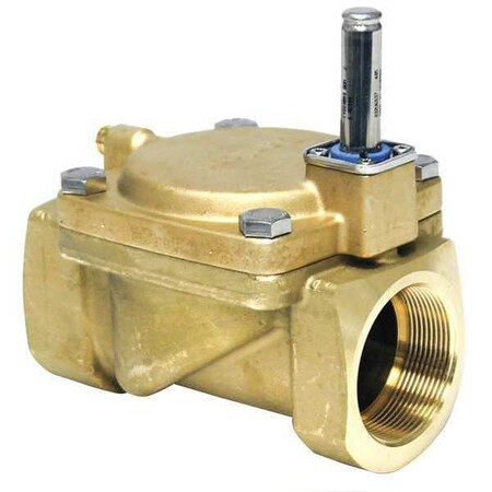 Danfoss Solenoide Valve,2in NPT,2 Way,Closed 032U6537
