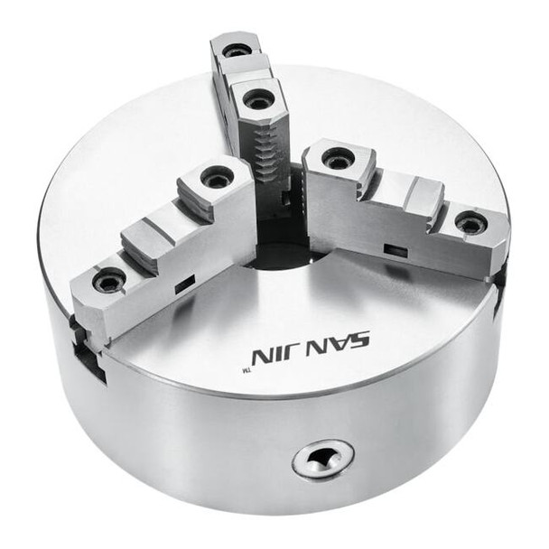 Hhip 6" 3-Jaw Top Reversible Self Centering Plain Back Lathe Chuck 3900-3401
