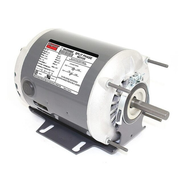 Dayton GP Mtr,Split Ph,ODP,1/6 HP,1140 rpm,56Z 5K559