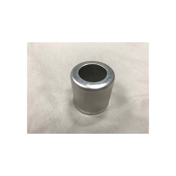 Globe Commercial Products Crimp Hose Ferrule,0.968"L,Alum,PK25 A-750-L