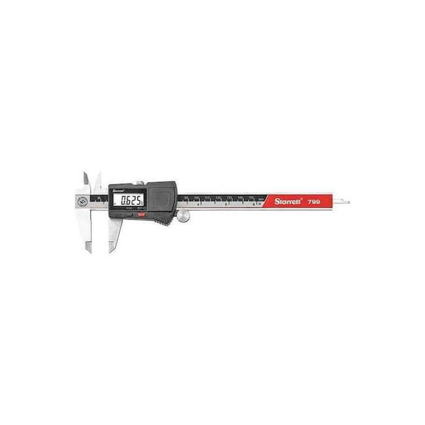 Starrett Digital Caliper,0-6"/0-150mm Range EC799A-6/150 W/SLC