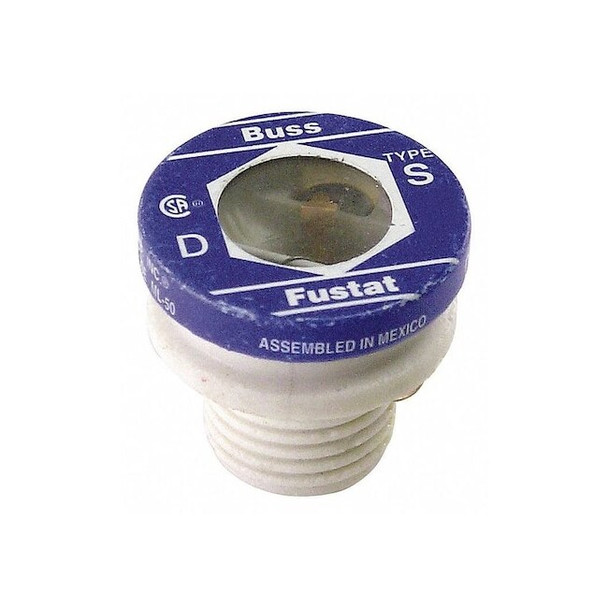 Eaton Bussmann Plug Fuse, 4A, 10kA at 125V AC, 4 PK S-4