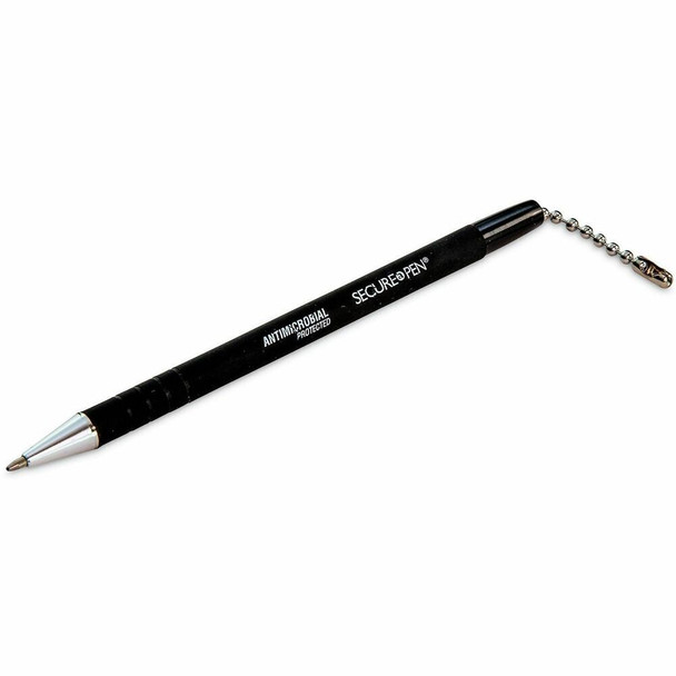 ControlTek Secure-A-Pen Replacement Pens - Black Ink - Writing - 1 Each