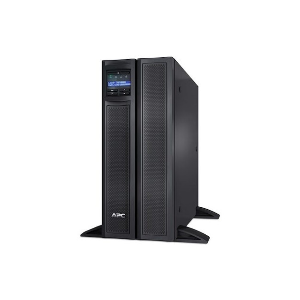 Apc UPS System, 3000VA, Line Interactive, Out: 120V AC In: 120V AC SMX3000LVNC