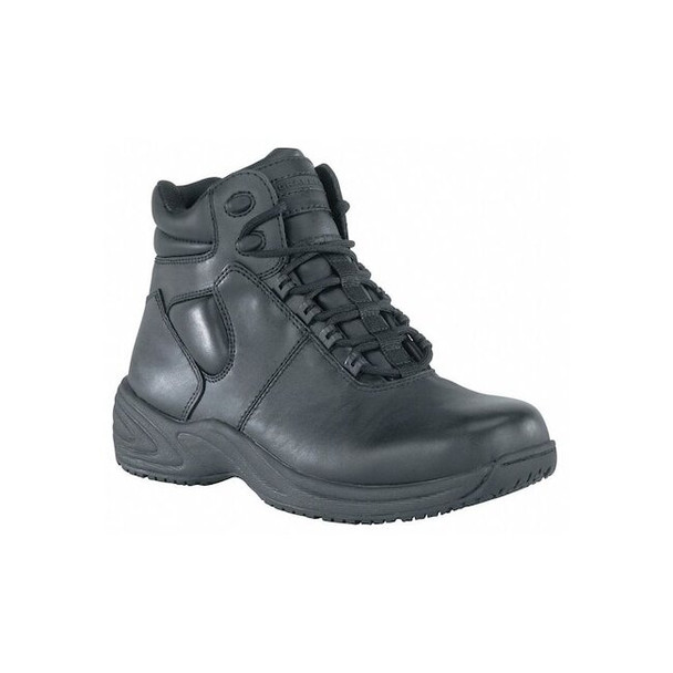Grabbers G1240, Men's Work Boot, 8.5 M, Leather, 6 in Height, Black G1240