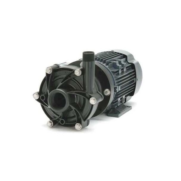 3/4 HP PVDF Magnetic Drive Pump 208-230/460V 1-1/2" FNPT