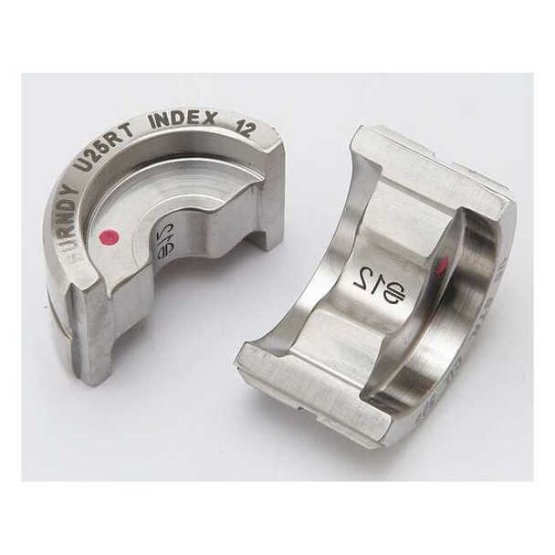 Burndy Type U Crimping Die, Pink, Cable Range: 1/0 AWG U25RT