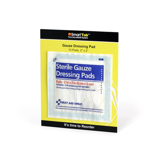 2" x 2" Gauze Pads, 2 Pkg/5 Each