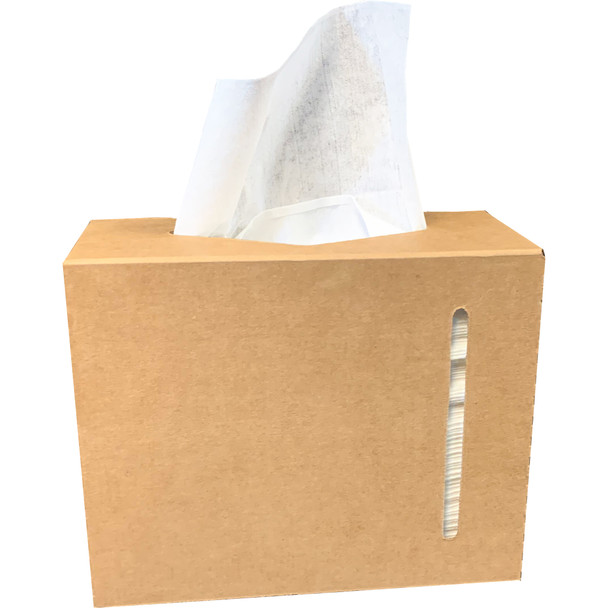 FyterTech Spilfyter™ Medium Duty Wipers, 9" x 16 1/2", White, 126/Case