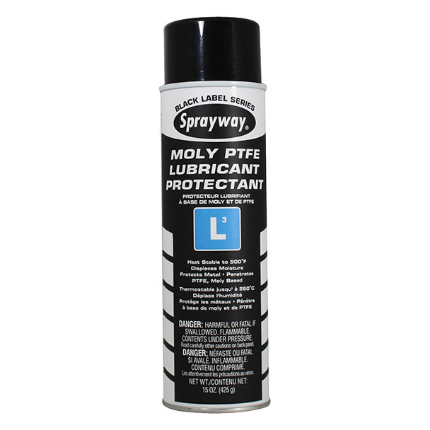 Sprayway® L3 Moly PTFE Lubricant Protectant