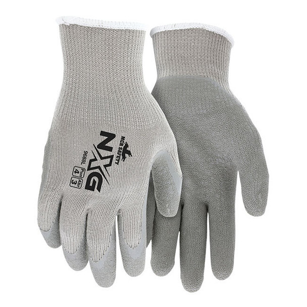 MCR Safety® NXG® Gloves, X-Large, Gray, 12/Pair