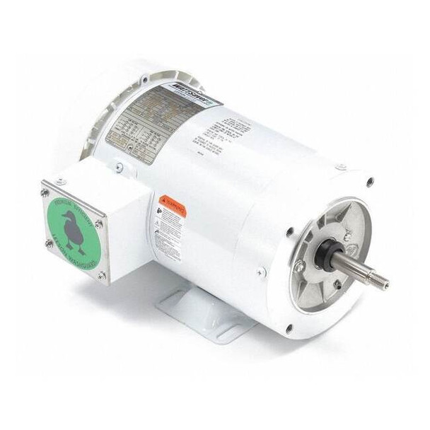 Leeson Washdown Motor,2 HP,Face/Base,3-Phase 119461.00