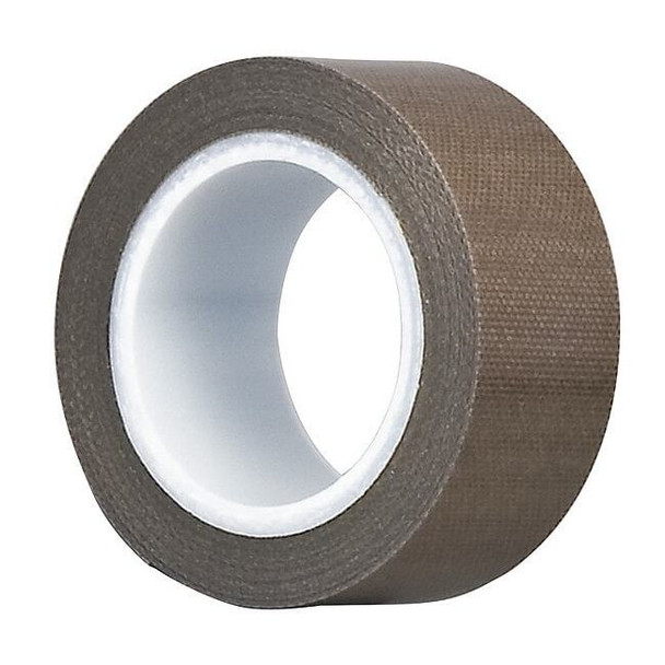 Tapecase Cloth Tape, Brown, 5 yd L, 1/2 in W 15D609
