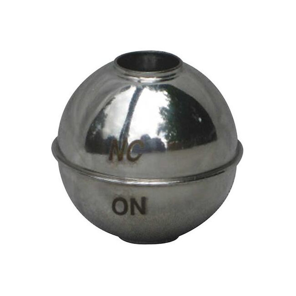 Naugatuck Tubed Magnetic Float Ball,Round,SS,2 In GR-800S