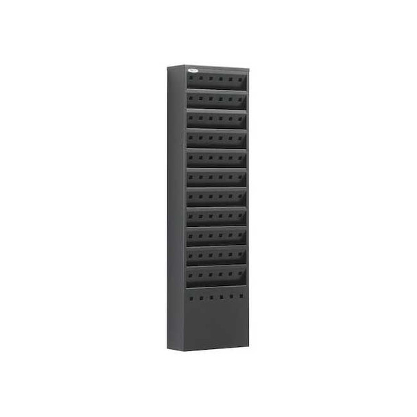 Safco Literature Rack,36 1/4" H,Black 4321BL