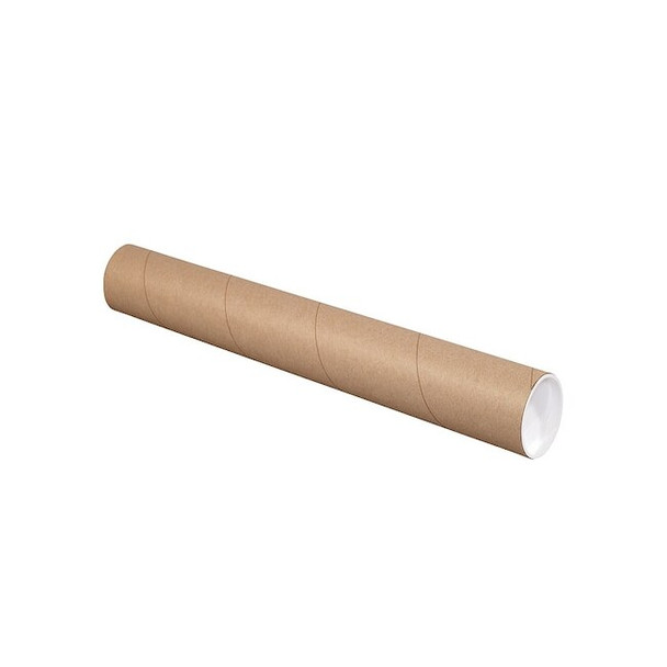 Crownhill Mailing Tube,24inLx3in.dia,Brown,PK24 P3024K