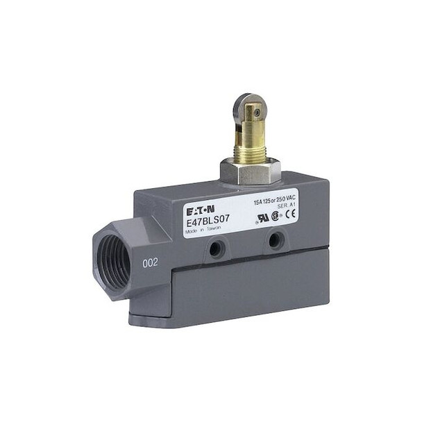 Eaton Snap Action Switch,Aluminum,Metal E47BLS07