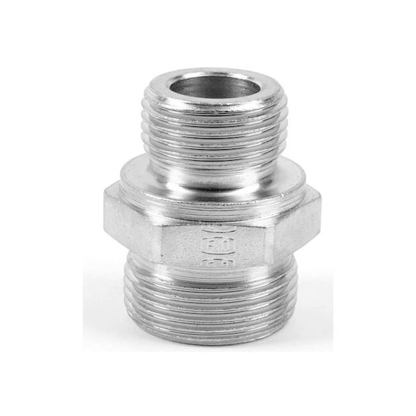Ermeto Strt, Steel, BSPP , Comp. 6 mm GE06LRCFX