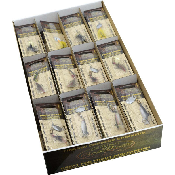 Inception Bad River Finesse Spinner Assortment (48-Piece) BRTPFASS-48 Pack of 48