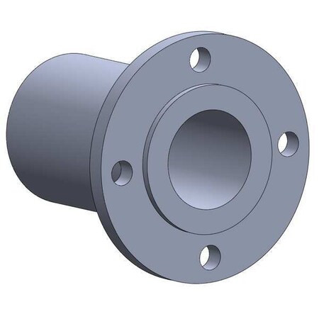 Innovative Components Pin Receptacle,Grip L 3/8 In,Pin 1/4 In PR4X----RND--70