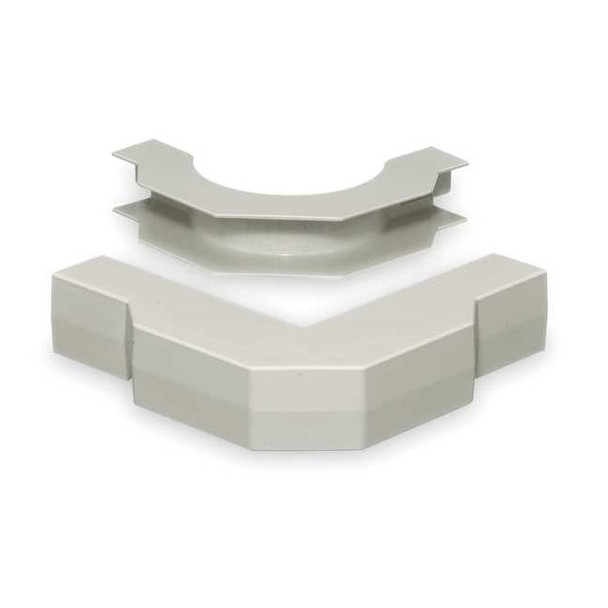 Hubbell Wiring Device-Kellems External Elbow Base and Cover,White PP1EEBC