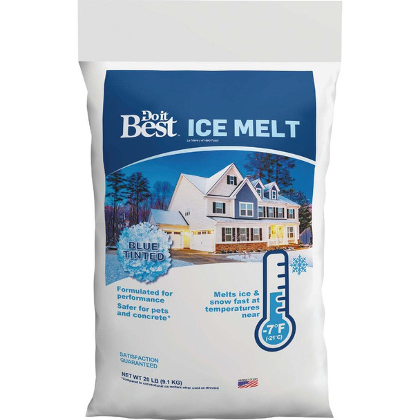 Do it Best 20 Lb. Blue Ice Melt Pellets 780060