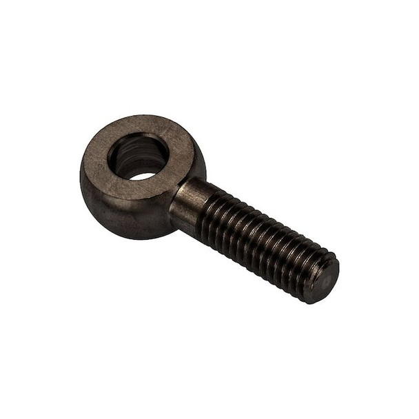 Fixed Rod End, Stainless Steel, Black Oxide, #8-32 Thrd Sz, 3/4 in Thrd Lg