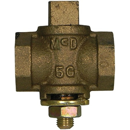 A.Y. Mcdonald Gas plug valve 10596 2"