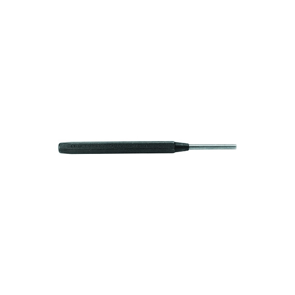 Drive Pin Punches, 5 7/8 in, 3/16 in tip, Tool Steel
