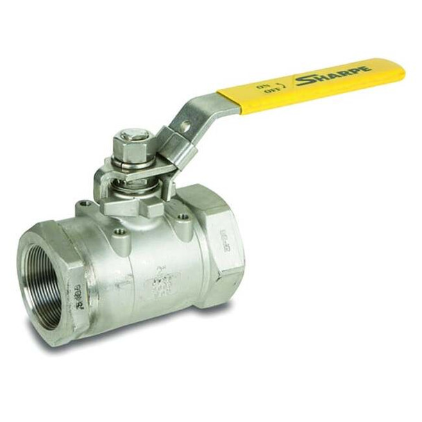 Sharpe Manual 2-Way Ball Valve,NPT,SS 4353010760