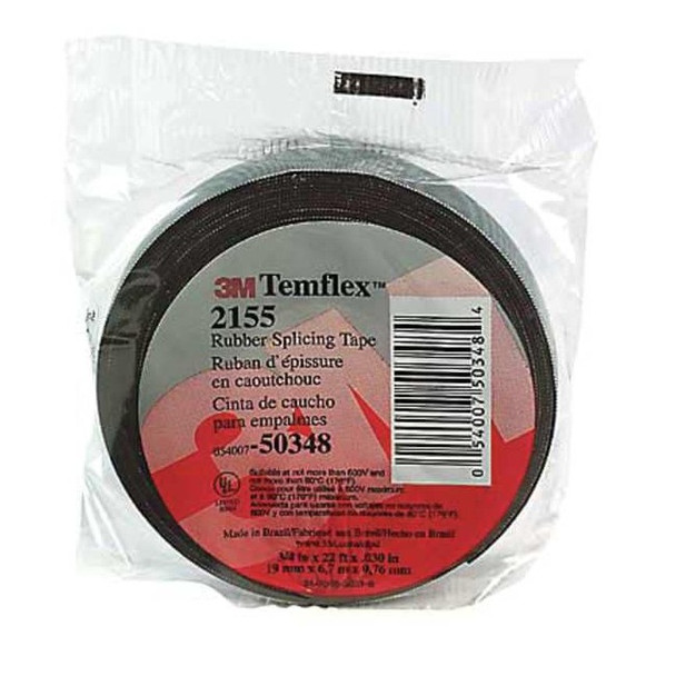 3m ElectricalTape,Blk,7-3/8ydL,PK45 2155-1-1/2x22FT