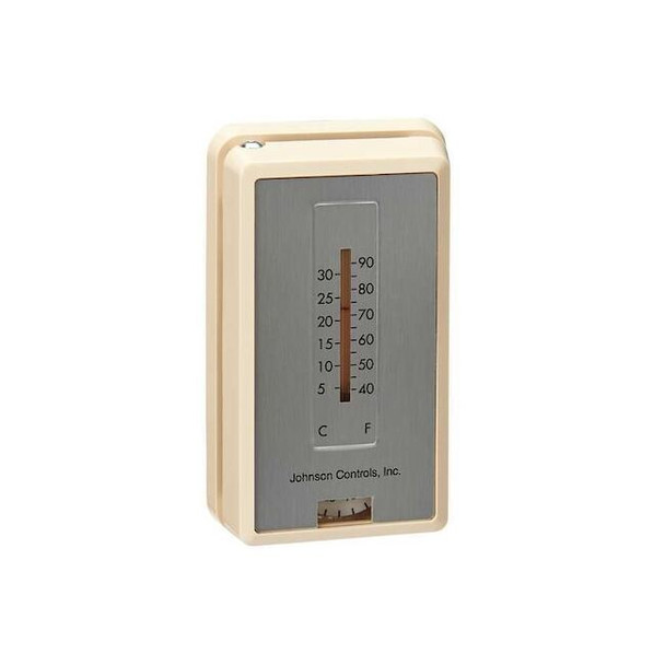 Johnson Controls Pneumatic Thermostat,RA,13 to 25 psi T-4100-2