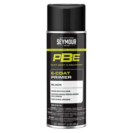 Seymour of Sycamore PBE E-Coat Primer, Black, 12 oz 16-1695