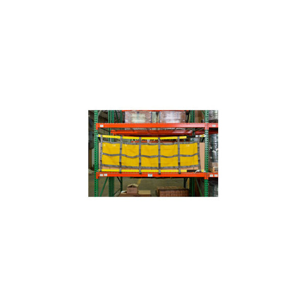 Adrian's Safety Solutions Sliding Rack Safety Netting For 96"" Bay 2400 lb. Capa