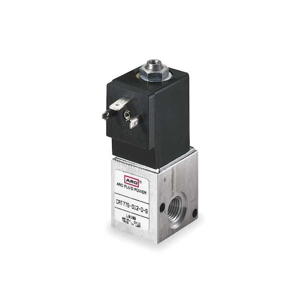 Aro Solenoid Air Control Valve,1/4 In,24VDC CAT77S-024-L