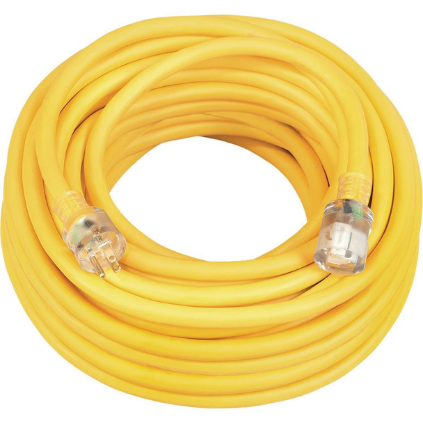1787SW0002 Coleman Cable 25 Ft. 10/3 Cold Weather Extension Cord