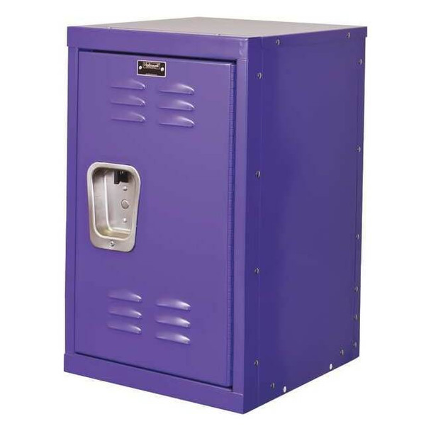 Wardrobe Locker, 15 in W, 15 in D, 24 in H, (1) Tier, (1) Wide, Purple