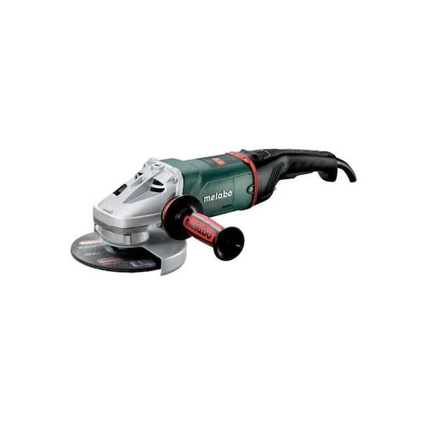 Metabo Angle Grinder, 7 in Dia, 8,450 RPM, 15 A WP 24-180 MVT