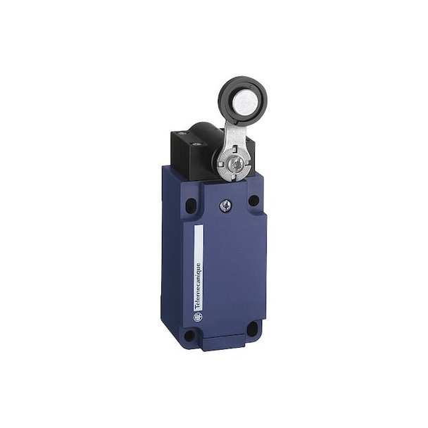 Limit Switch, Lever, Roller, 1NC/1NO, 3A at 240V AC, Actuator Location: Side