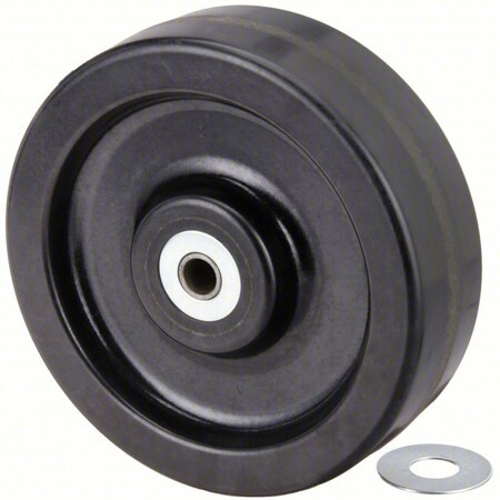 Manufacturer Varies Caster Wheel,10"dia,2,500 lb,Black P-PH-100X025/075R