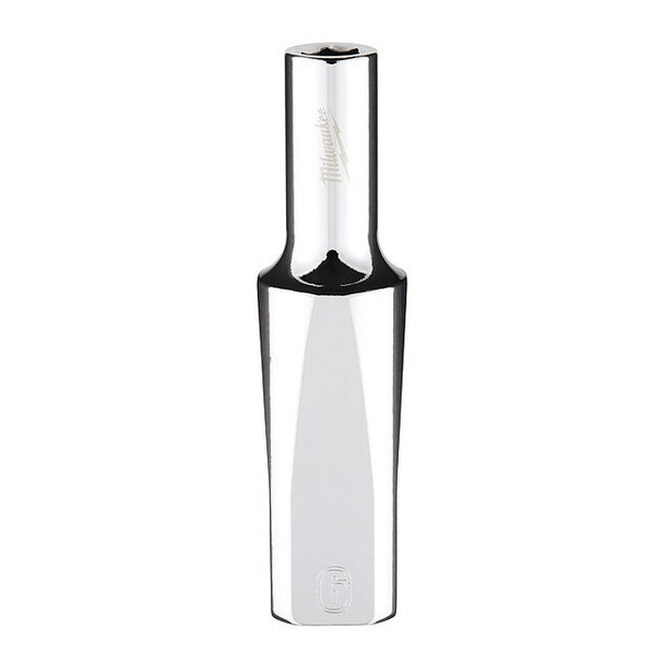 3/8 in. Drive 6mm Metric 6-Point Deep Socket with FOUR FLAT Sides