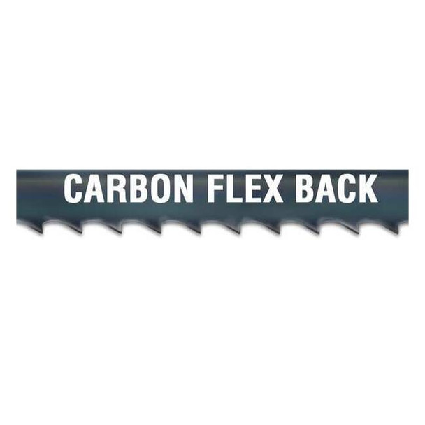Band Saw Blade, 5 ft. 5 in L, 1/2" W, 14 TPI, Carbon Steel, 0.025" Thick