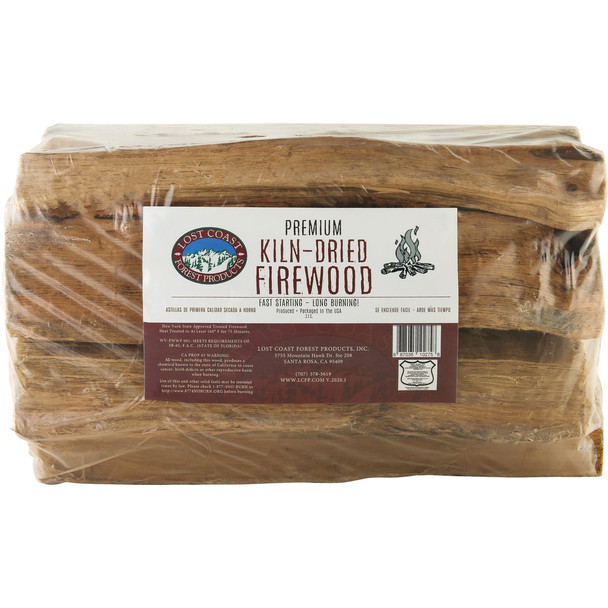 Lost Coast Kiln Dried Firewood, 0.75 Cu. Ft. 10275