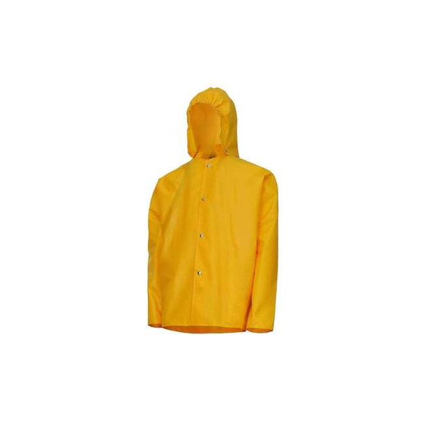 Dunlop Irontex jacket w/ hood snaps- Yellow 7622600.5X