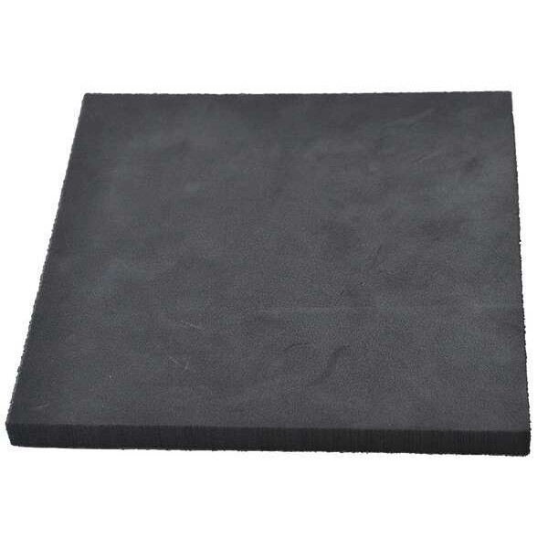 Foam Sheet, Crosslink, 24 in W, 24 in L, 1/4 in Thick, Black