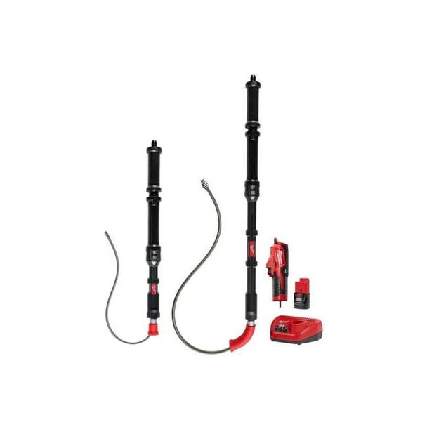 Milwaukee Tool M12 TRAPSNAKE 2-Tool Toilet and Urinal Auger Combo Kit 3577-21