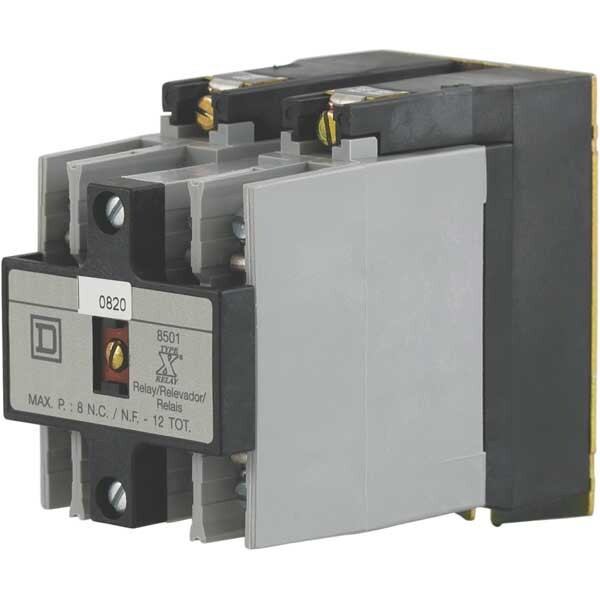 Square D NEMA Control Relay,3NO,120VAC,10A 8501XO30V02
