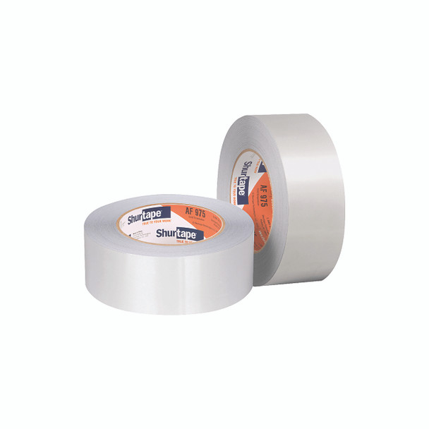 AF 973 Aluminum Foil Tape, 3 in W x 50 yd, 4 mil Thick, Silver