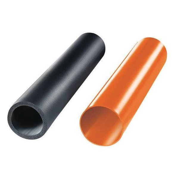 Vinylguard Conveyor Roller Cover,PVC,Orng,60 in. L 31-CVC-1900O Pack of 5