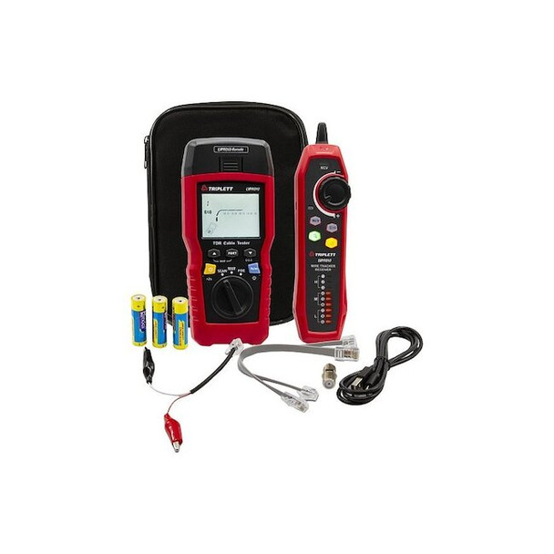 Triplett Cable Network Tester,Digital,LCD LVPRO10